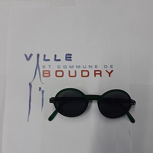 lunette ronde verte