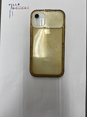 Téléphone Iphone blanc