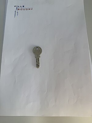 Clé Appartement KABA AP405964