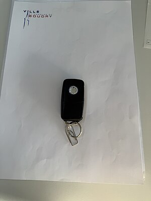 Clé de voiture Volswagen